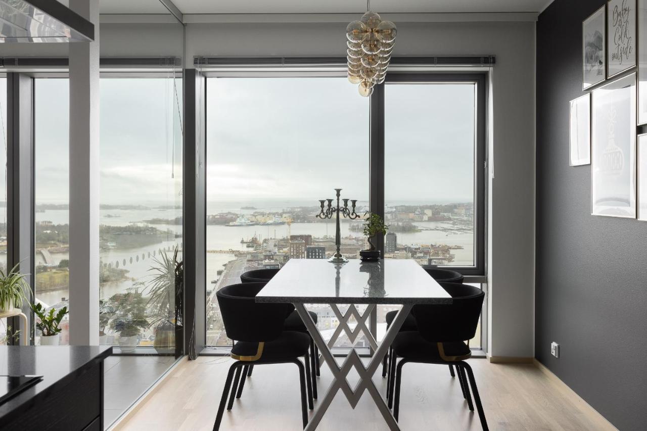 Sky View-27Th Floor Modern Apartment Kids Welcome Helsinki Exterior photo
